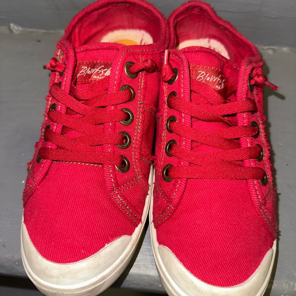 Blowfish Red Sneakers